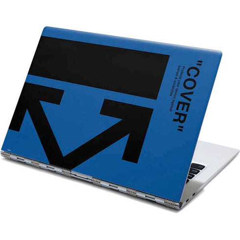 Black and Blue Arrows Yoga 910 2-in-1 14in Touch-Screen Skin