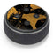 Black and Gold Scattered Marble Amazon Echo Dot Skin