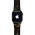 Black and Gold Scattered Marble Apple Watch Band 42-44mm