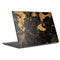 Black and Gold Scattered Marble HP Envy Skin