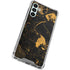 Black and Gold Scattered Marble Galaxy A13 5G Clear Case