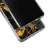 Black and Gold Scattered Marble Galaxy A21 Clear Case