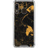 Black and Gold Scattered Marble Galaxy A30 Clear Case