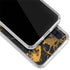 Black and Gold Scattered Marble Galaxy A50 Clear Case