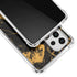 Black and Gold Scattered Marble Galaxy A53 5G Clear Case