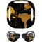 Black and Gold Scattered Marble Galaxy Buds Pro Skin