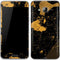 Black and Gold Scattered Marble Galaxy J3 Skin