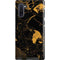 Black and Gold Scattered Marble Galaxy Note 10 Pro Case