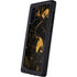 Black and Gold Scattered Marble Galaxy Note 10 Waterproof Case