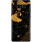 Black and Gold Scattered Marble Galaxy Note 8 Skin