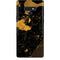 Black and Gold Scattered Marble Galaxy Note 9 Skin