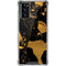 Black and Gold Scattered Marble Galaxy Note20 5G Clear Case