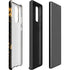 Black and Gold Scattered Marble Galaxy Note20 5G Pro Case