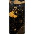 Black and Gold Scattered Marble Galaxy S10 Skin
