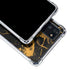 Black and Gold Scattered Marble Galaxy S20 FE Clear Case