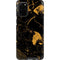 Black and Gold Scattered Marble Galaxy S20 Plus Pro Case