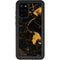 Black and Gold Scattered Marble Galaxy S20 Plus Waterproof Case