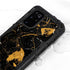 Black and Gold Scattered Marble Galaxy S20 Plus Waterproof Case