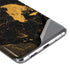 Black and Gold Scattered Marble Galaxy S20 Skin