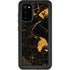 Black and Gold Scattered Marble Galaxy S20 Waterproof Case