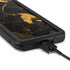 Black and Gold Scattered Marble Galaxy S20 Waterproof Case