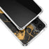 Black and Gold Scattered Marble Galaxy S21 FE Clear Case