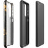 Black and Gold Scattered Marble Galaxy S21 FE Pro Case