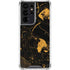 Black and Gold Scattered Marble Galaxy S21 Ultra 5G Clear Case