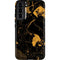Black and Gold Scattered Marble Galaxy S22 Plus Pro Case