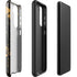 Black and Gold Scattered Marble Galaxy S22 Plus Pro Case