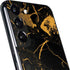 Black and Gold Scattered Marble Galaxy S22 Skin