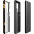 Black and Gold Scattered Marble Galaxy S22 Ultra Pro Case