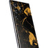 Black and Gold Scattered Marble Galaxy S22 Ultra Skin