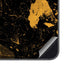 Black and Gold Scattered Marble Galaxy S23 FE Skin