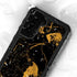 Black and Gold Scattered Marble Galaxy S23 Plus Waterproof Case