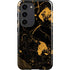 Black and Gold Scattered Marble Galaxy S23 Pro Case