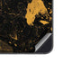 Black and Gold Scattered Marble Galaxy S23 Skin