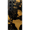 Black and Gold Scattered Marble Galaxy S23 Ultra Skin
