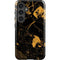 Black and Gold Scattered Marble Galaxy S24 Impact Case