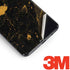 Black and Gold Scattered Marble Galaxy S9 Skin