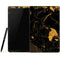 Black and Gold Scattered Marble Samsung Galaxy Tab Skin