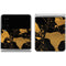 Black and Gold Scattered Marble Galaxy Z Flip4 5G Skin