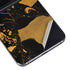 Black and Gold Scattered Marble Galaxy Z Flip5 5G Skin