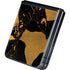 Black and Gold Scattered Marble Galaxy Z Flip5 5G Skin