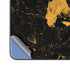 Black and Gold Scattered Marble Galaxy Z Fold5 5G Skin