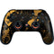 Black and Gold Scattered Marble Google Stadia Controller Skin