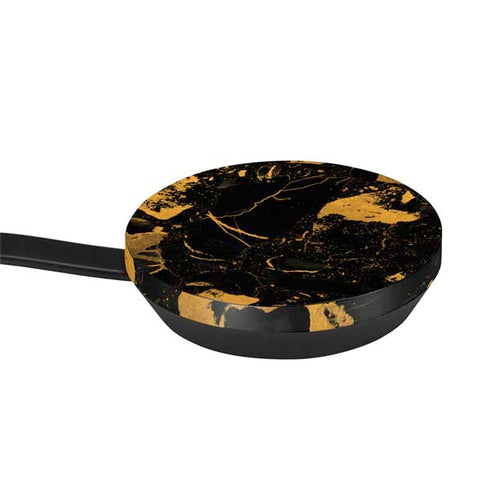 Black and Gold Scattered Marble Google Stadia Controller Skin
