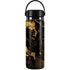 Black and Gold Scattered Marble Hydro Flask 20oz Wide Mouth Skin