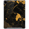 Black and Gold Scattered Marble iPad Pro 12.9in (2020) Clear Case