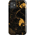 Black and Gold Scattered Marble iPhone 11 Impact Case